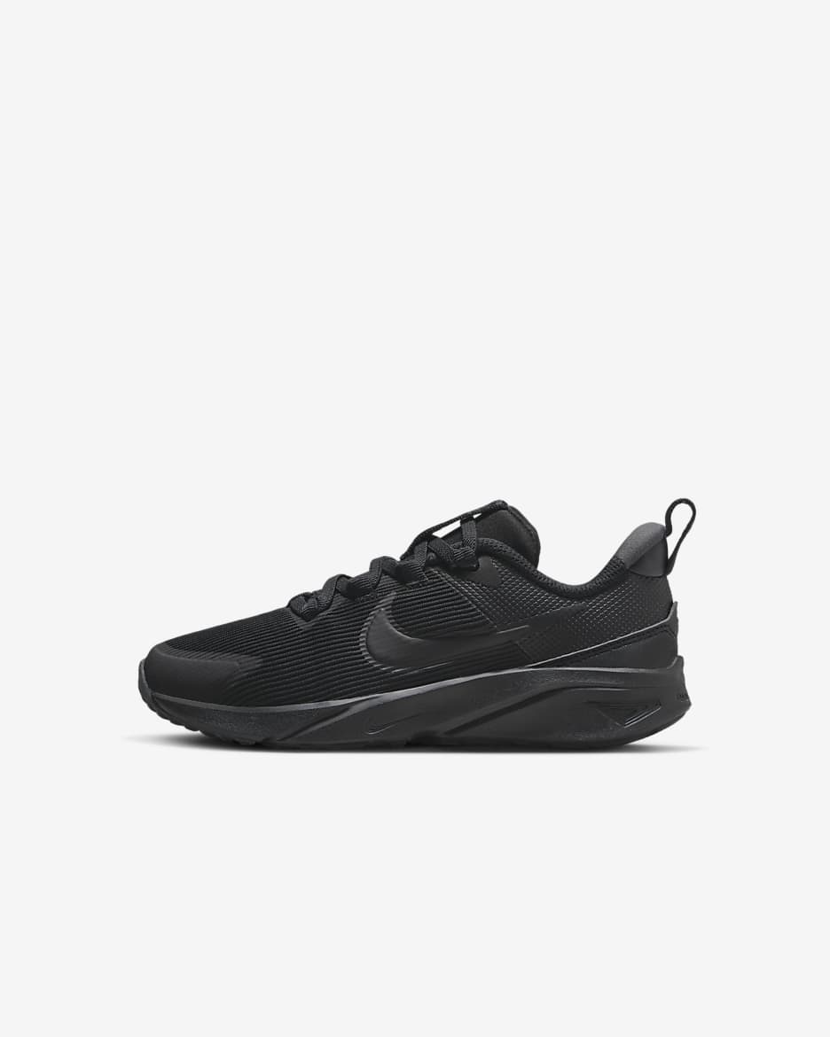 Black nike shoes for kids hotsell